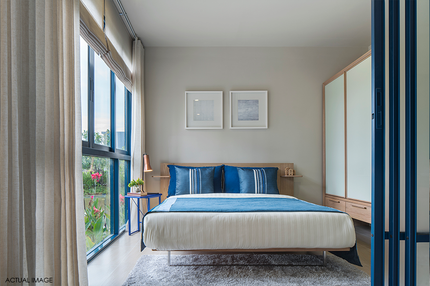 Condo Thewtalay BlueSapphire ChaAm-HuaHin-Interior Living